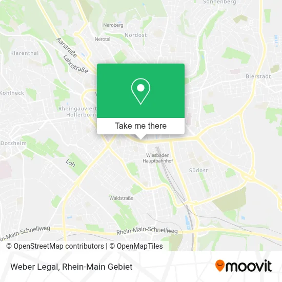 Weber Legal map