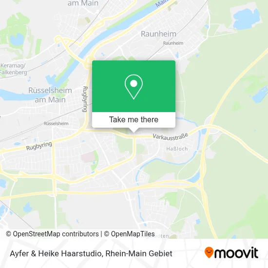 Ayfer & Heike Haarstudio map