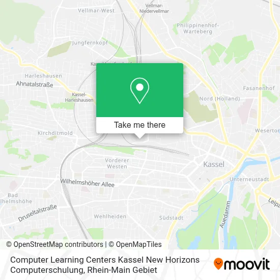 Computer Learning Centers Kassel New Horizons Computerschulung map