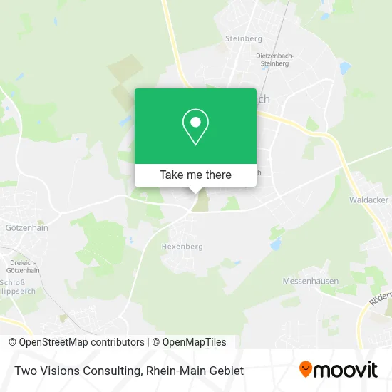 Two Visions Consulting map
