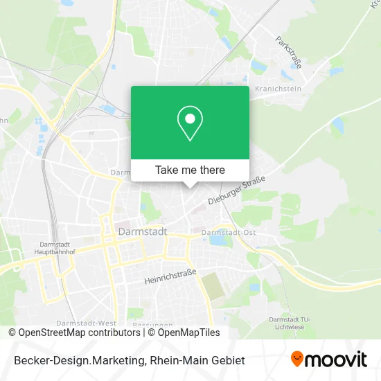 Becker-Design.Marketing map