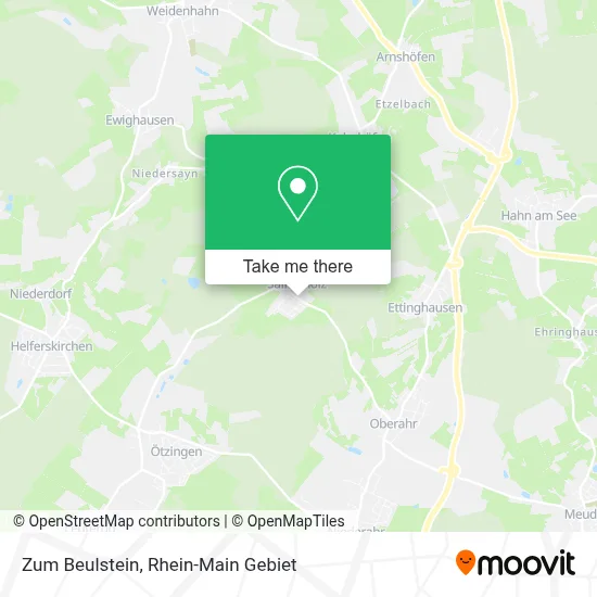 Zum Beulstein map