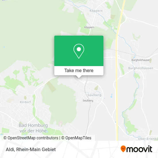 Aldi map