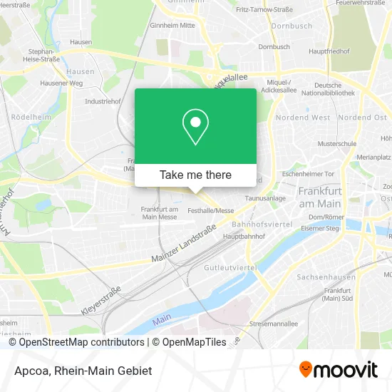 Apcoa map