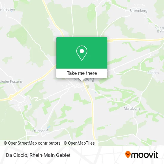 Da Ciccio map