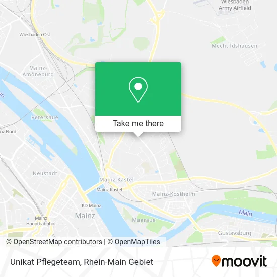 Unikat Pflegeteam map