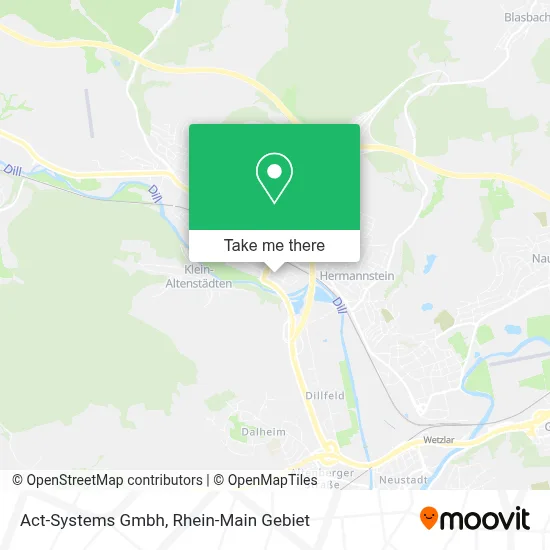 Act-Systems Gmbh map