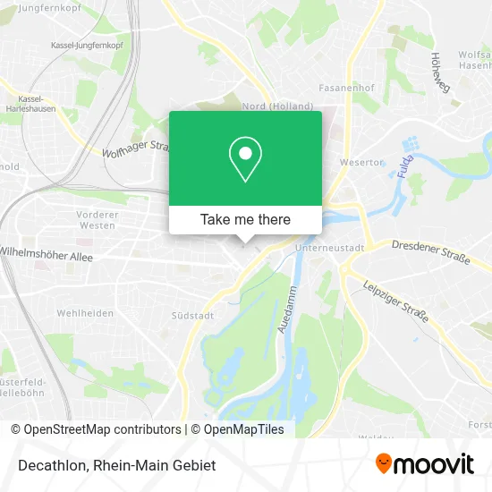 Decathlon map