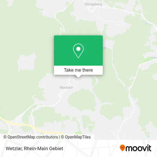 Wetzlar map