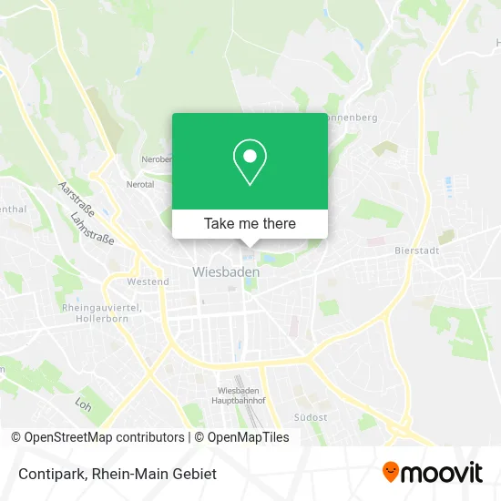 Contipark map