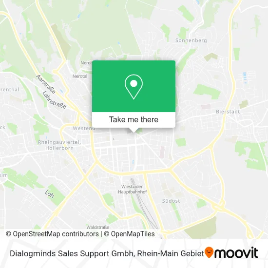 Dialogminds Sales Support Gmbh map