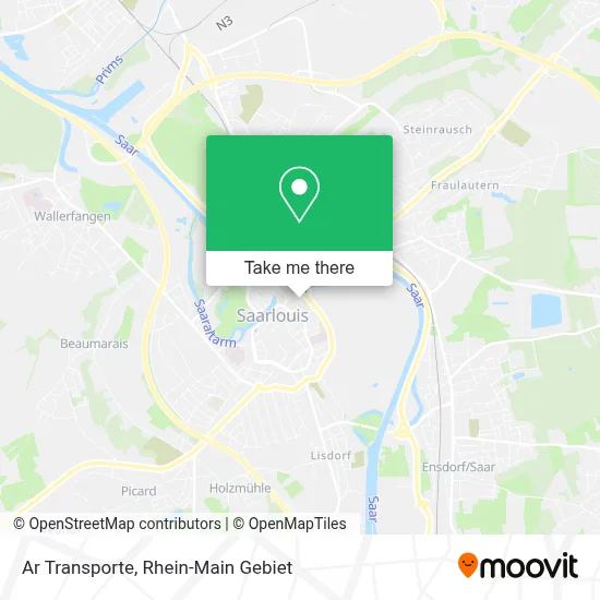 Ar Transporte map