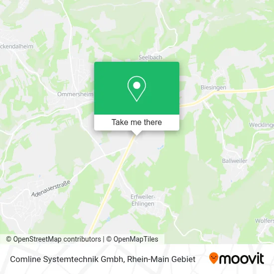 Comline Systemtechnik Gmbh map