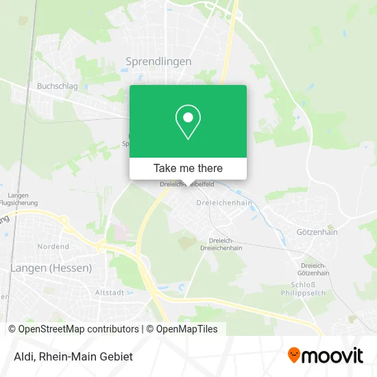 Aldi map