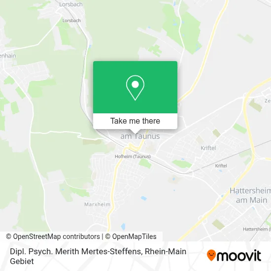 Dipl. Psych. Merith Mertes-Steffens map