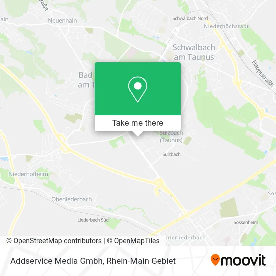 Addservice Media Gmbh map