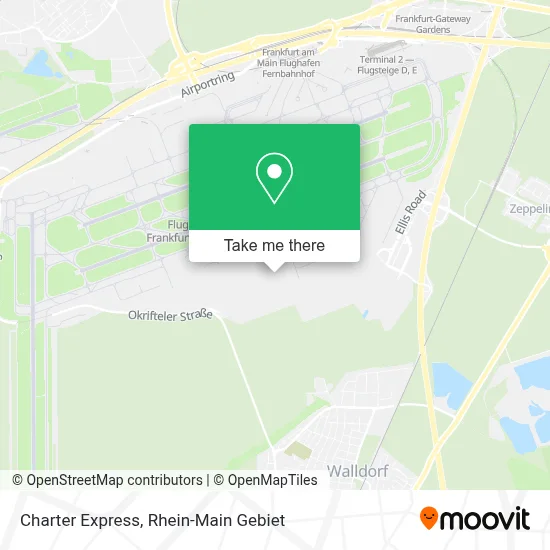 Charter Express map