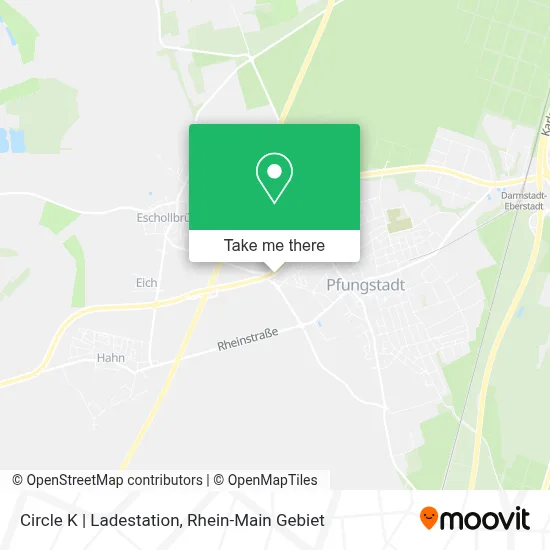 Circle K | Ladestation map
