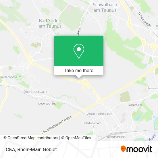 C&A map
