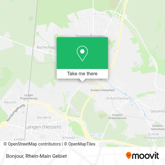 Bonjour map