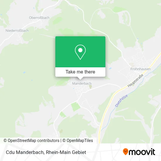 Cdu Manderbach map