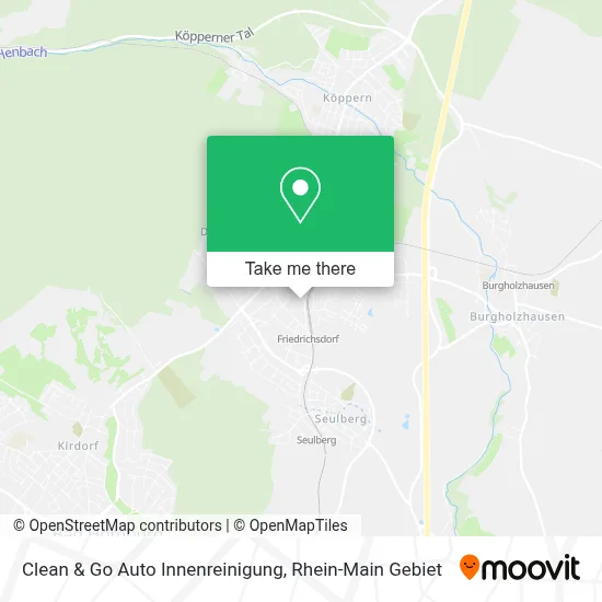 Clean & Go Auto Innenreinigung map
