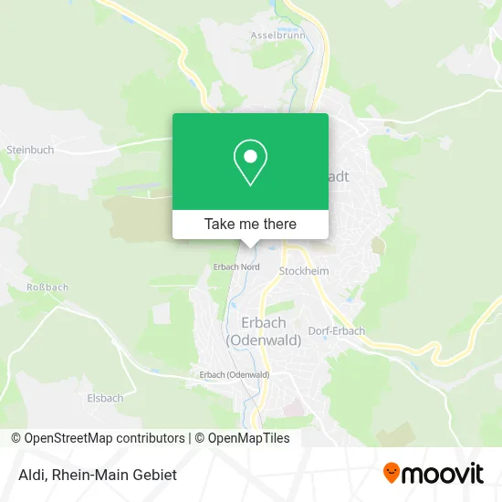 Aldi map