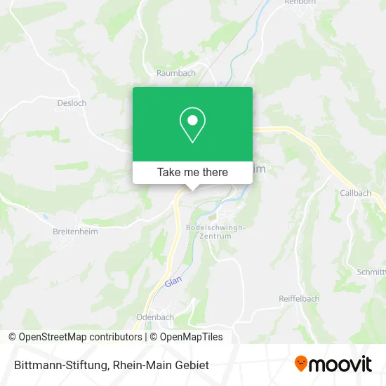 Bittmann-Stiftung map