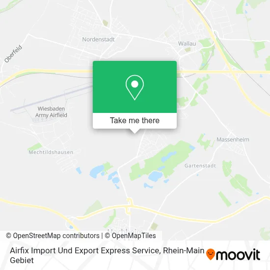 Airfix Import Und Export Express Service map
