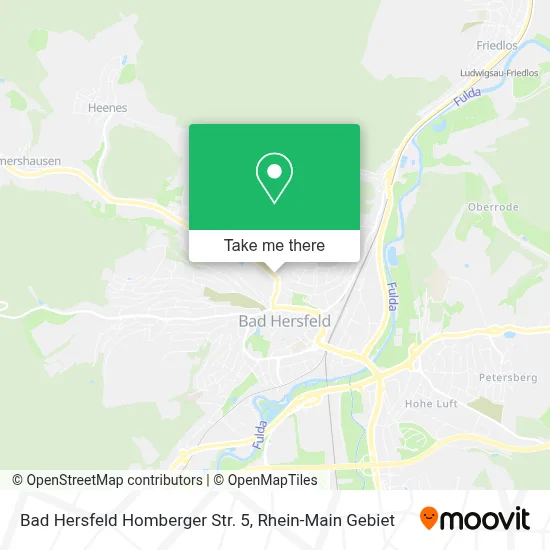 Bad Hersfeld Homberger Str. 5 map