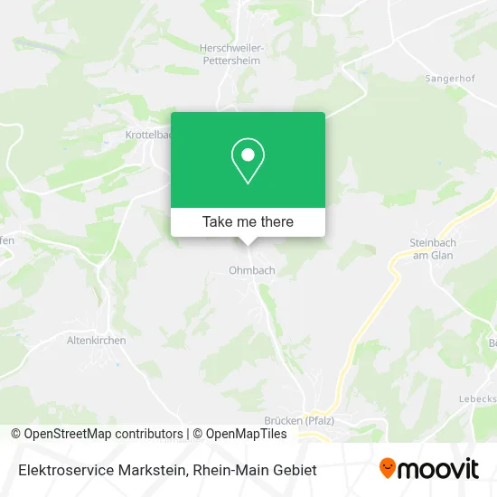Elektroservice Markstein map