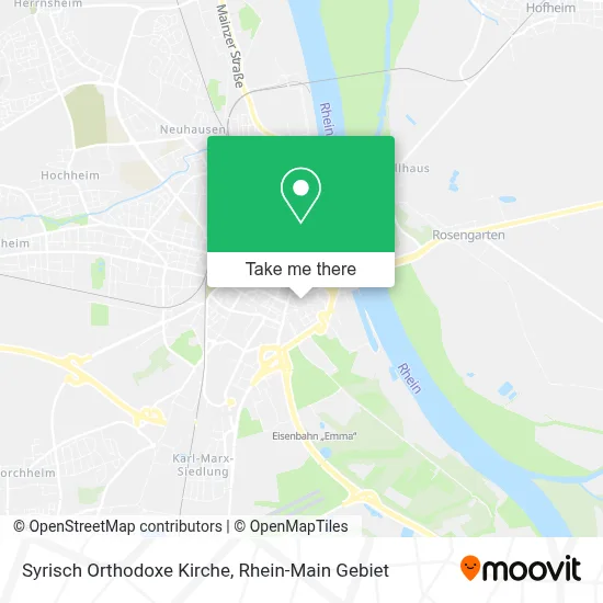 Syrisch Orthodoxe Kirche map