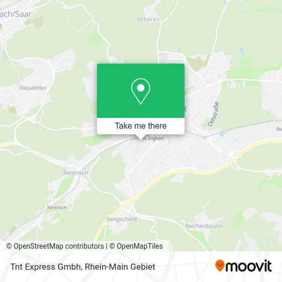 Tnt Express Gmbh map