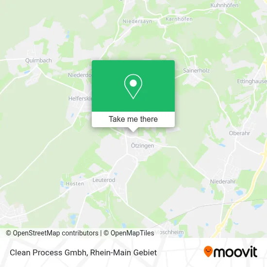 Clean Process Gmbh map