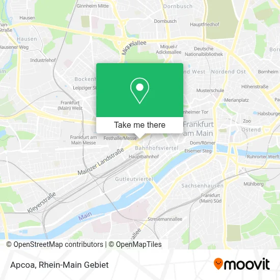 Apcoa map