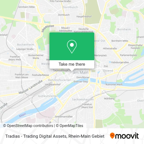 Tradias - Trading Digital Assets map