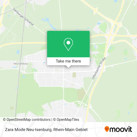 Zara Mode Neu-Isenburg map