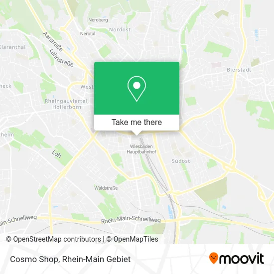 Cosmo Shop map
