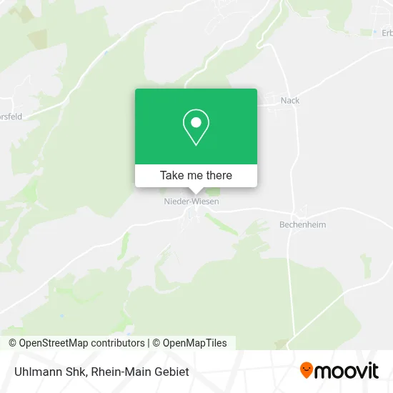 Uhlmann Shk map