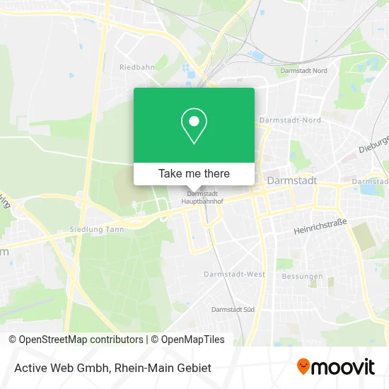 Active Web Gmbh map