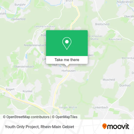 Youth Only Project map