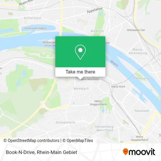 Book-N-Drive map