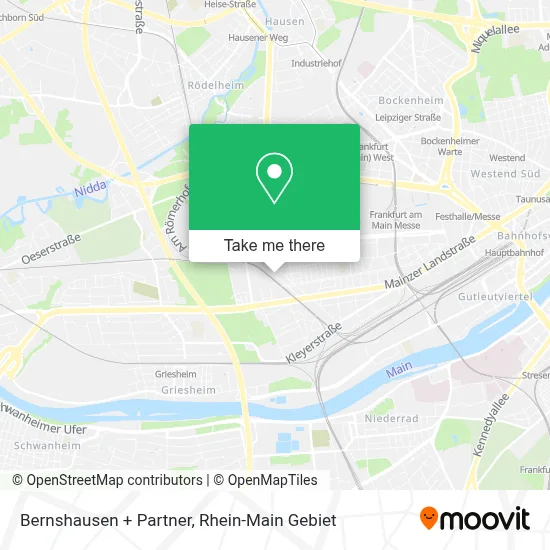 Bernshausen + Partner map