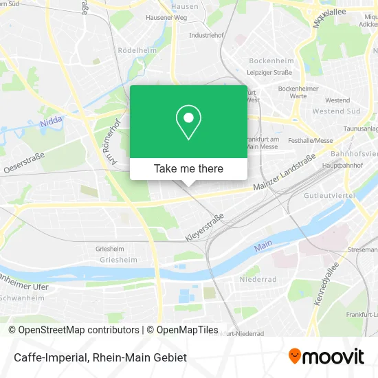 Caffe-Imperial map