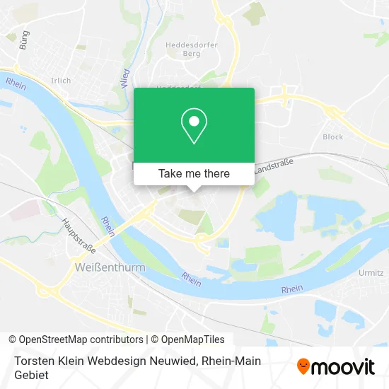 Torsten Klein Webdesign Neuwied map