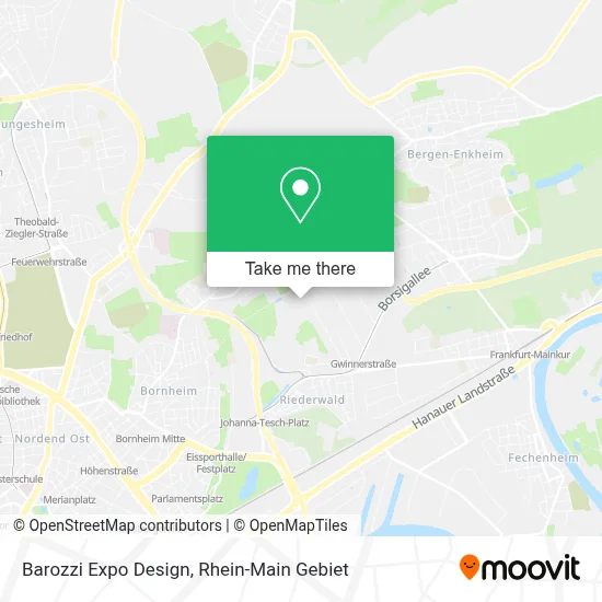 Barozzi Expo Design map