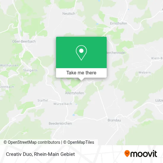 Creativ Duo map