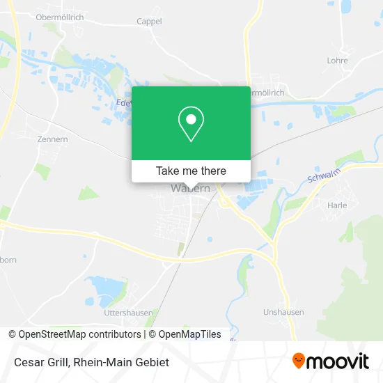 Cesar Grill map
