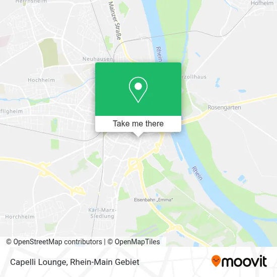 Capelli Lounge map