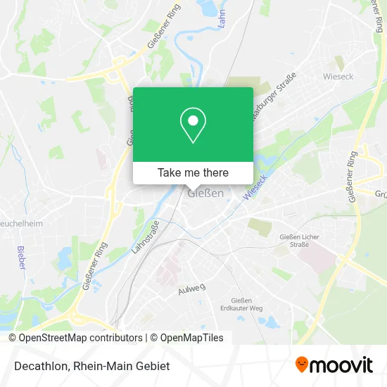 Decathlon map